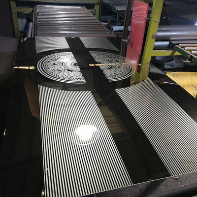 316 folha de aço inoxidável gravada personalizada do revestimento do espelho da folha 0.6mm SS do elevador